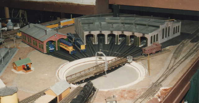 Yard 1, the main yard, engine facilities