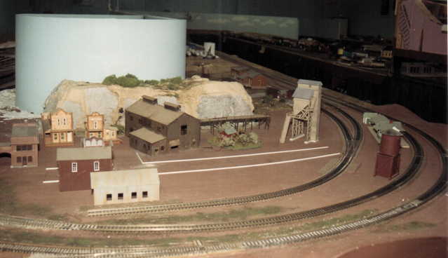 City scene at northwest corner of revised loop.