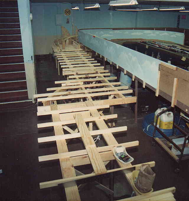 The north side of the layout was revised